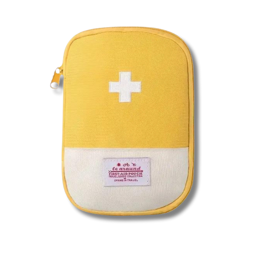 Kindernotfalltasche – Erste Hilfe für unterwegs - GELB - 30 teilig